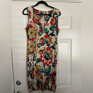 Tory Burch Floral Sleeveless Dress